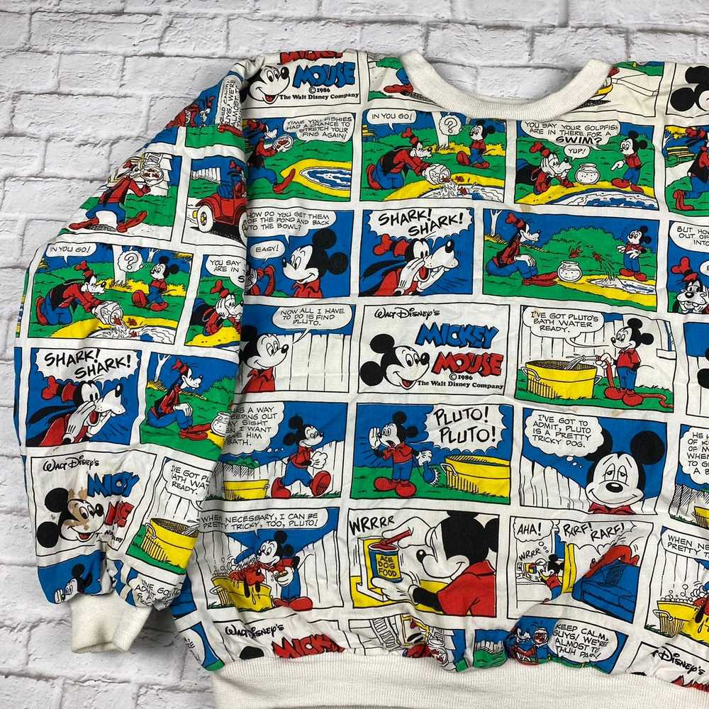 Disney × Mickey Mouse × Vintage Mickey Mouse doub… - image 2