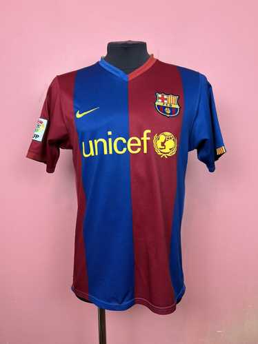 Nike × Soccer Jersey × Vintage Nike f c Barcelona 