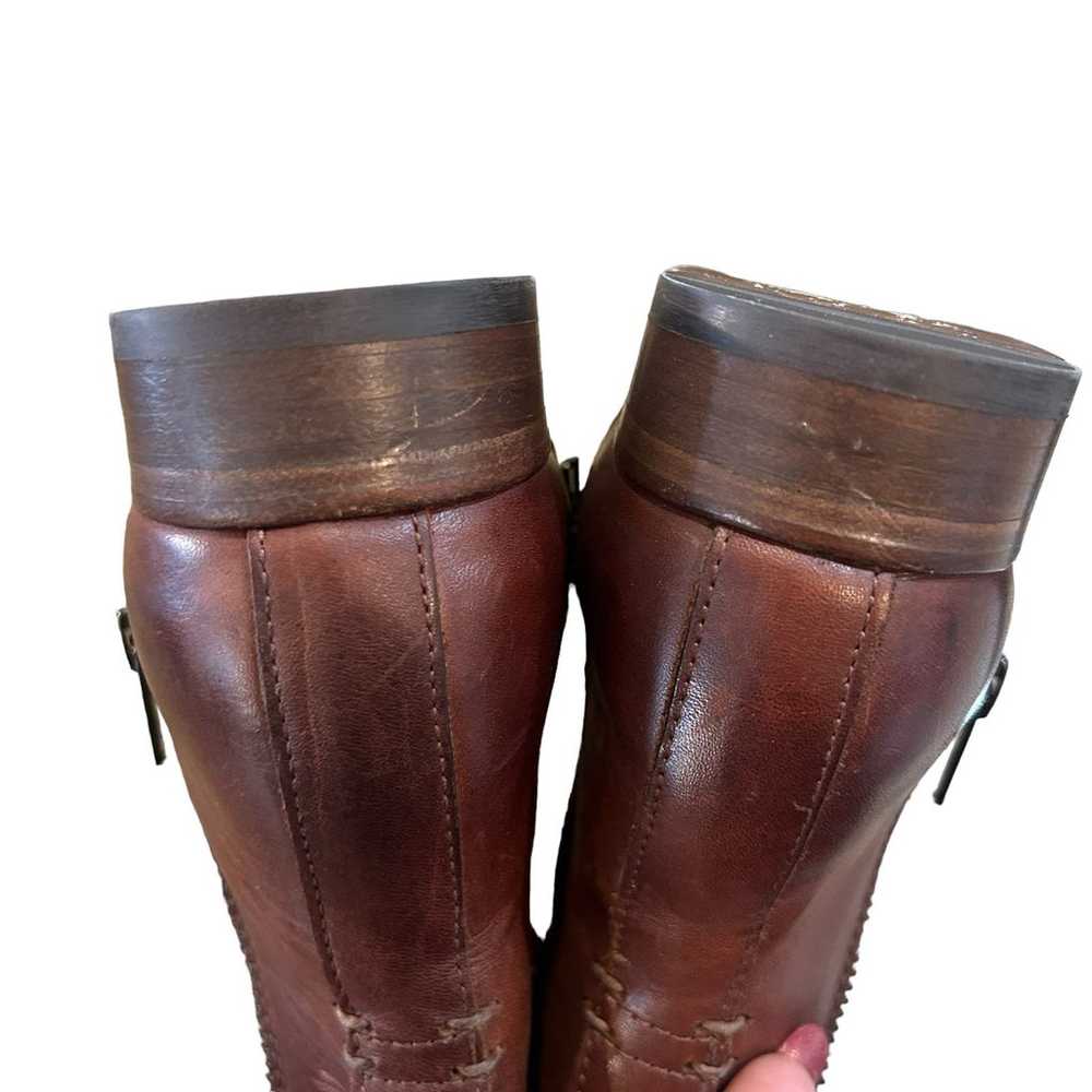 NWOT Frye Carly Zip Chelsea Womens Leather Ankle … - image 8