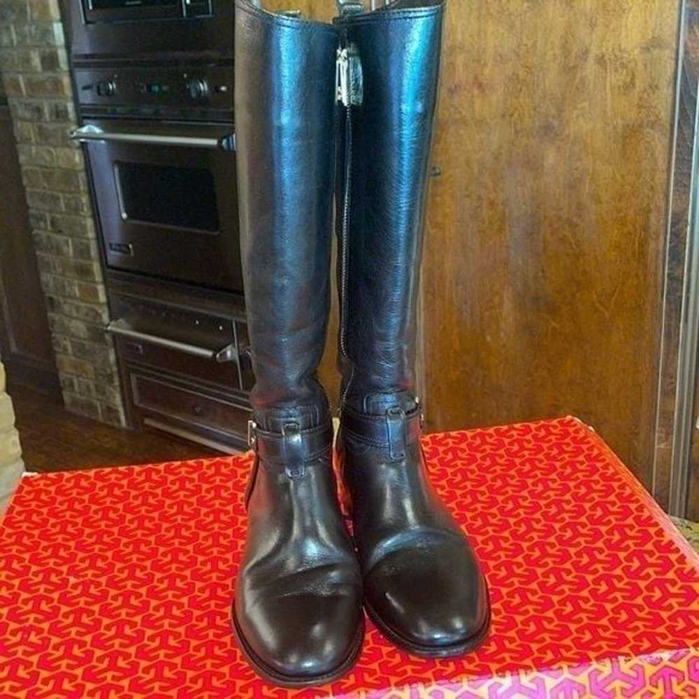 LIKE NEW Tory Burch Alessandra Black Riding Boots… - image 2