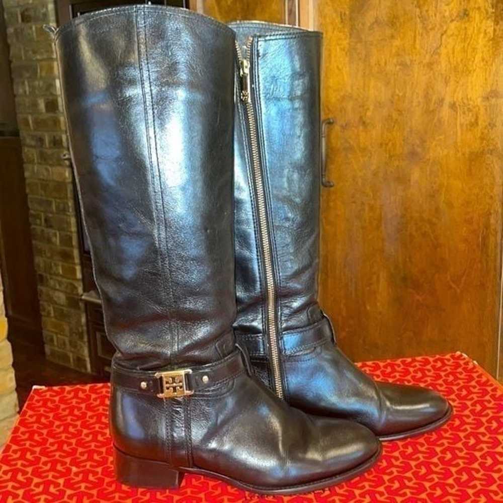 LIKE NEW Tory Burch Alessandra Black Riding Boots… - image 3