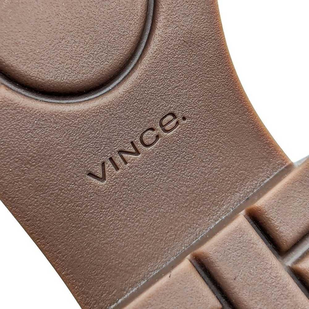 Vince Women Remi Water Repellent Brown Leather Bo… - image 12