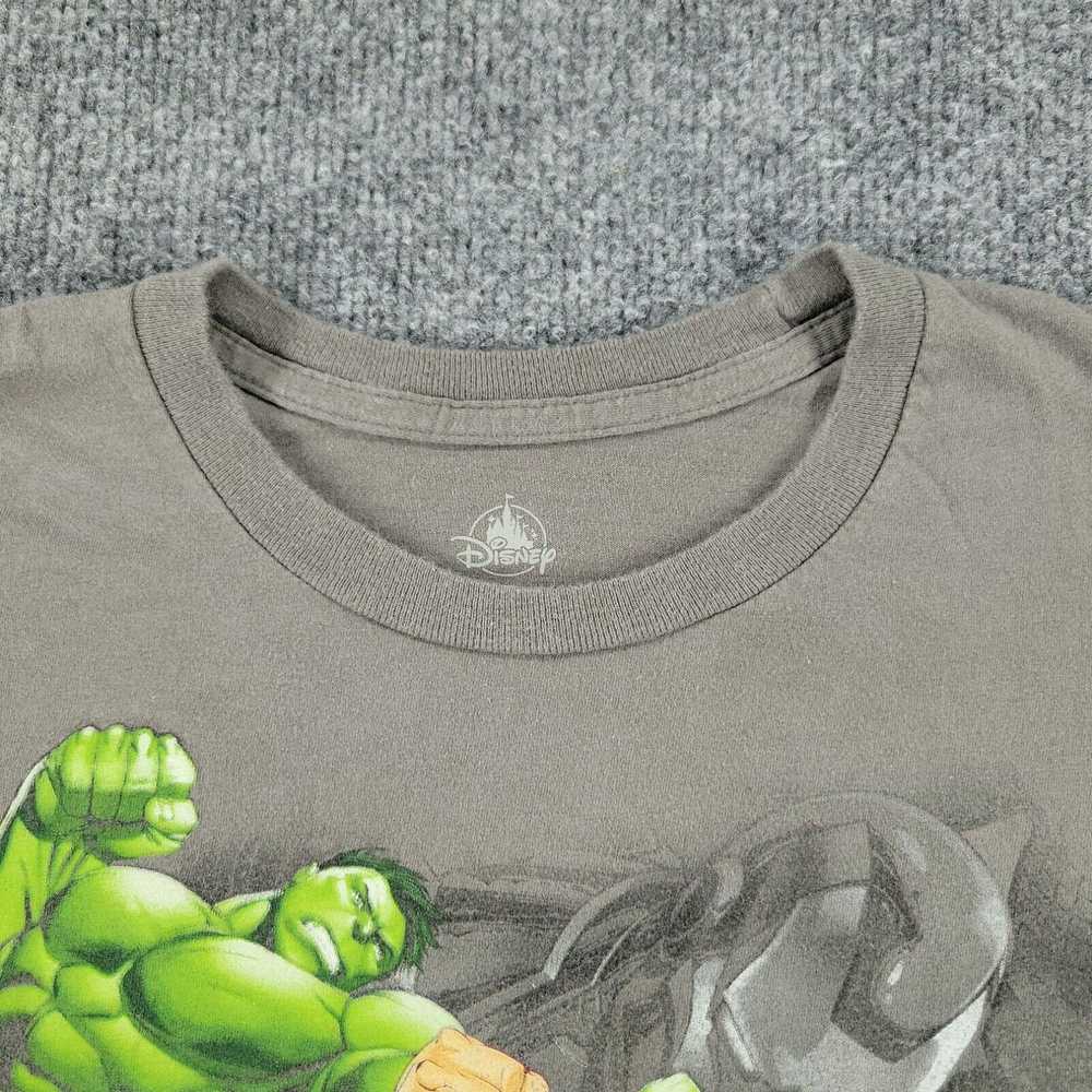 Disney Disney Shirt Men's Small Gray Marvel Aveng… - image 3