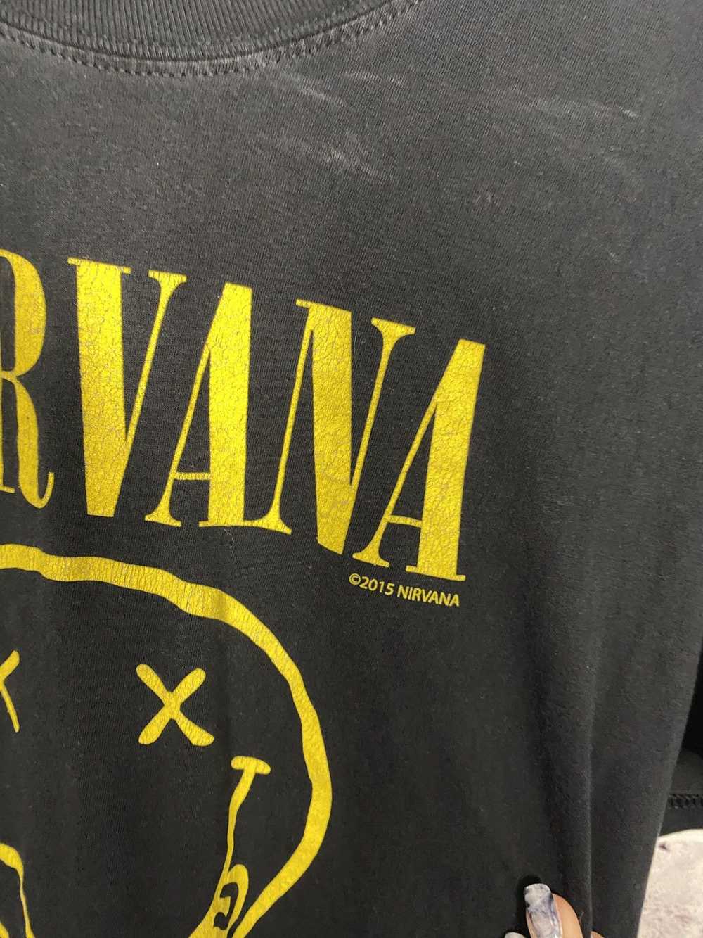 Band Tees × Nirvana × Streetwear MENS T-Shirt Vin… - image 5