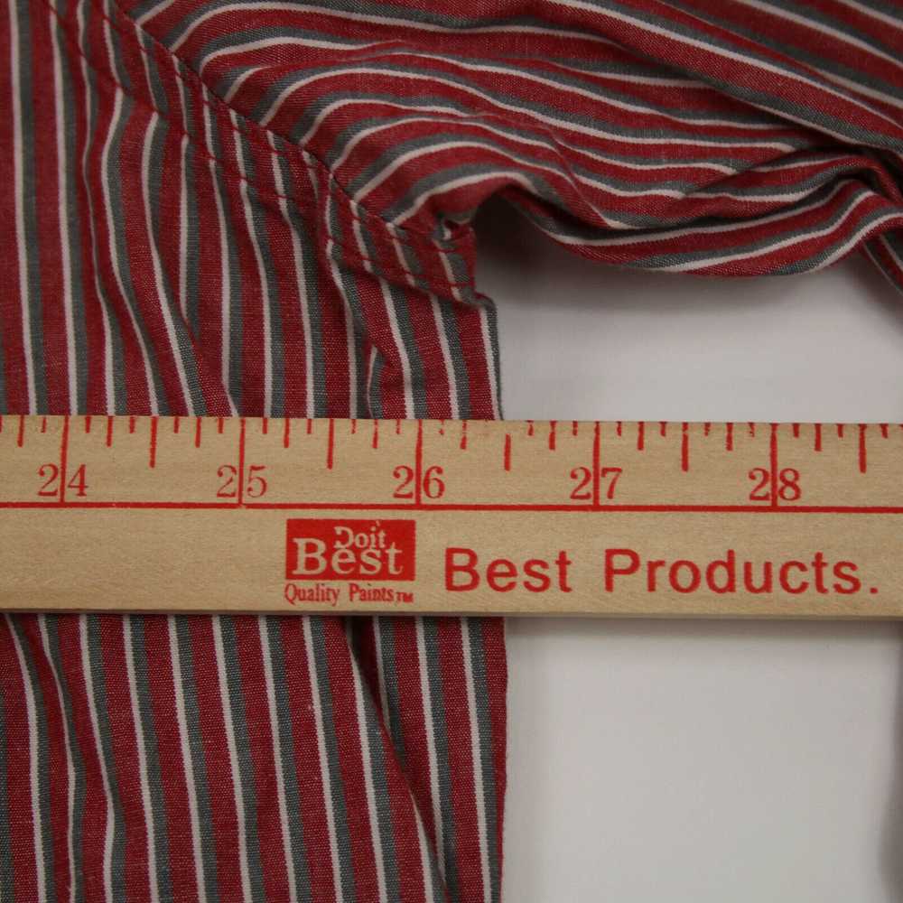 Wrangler Wrangler Shirt Adult 2XL Red & White Str… - image 3