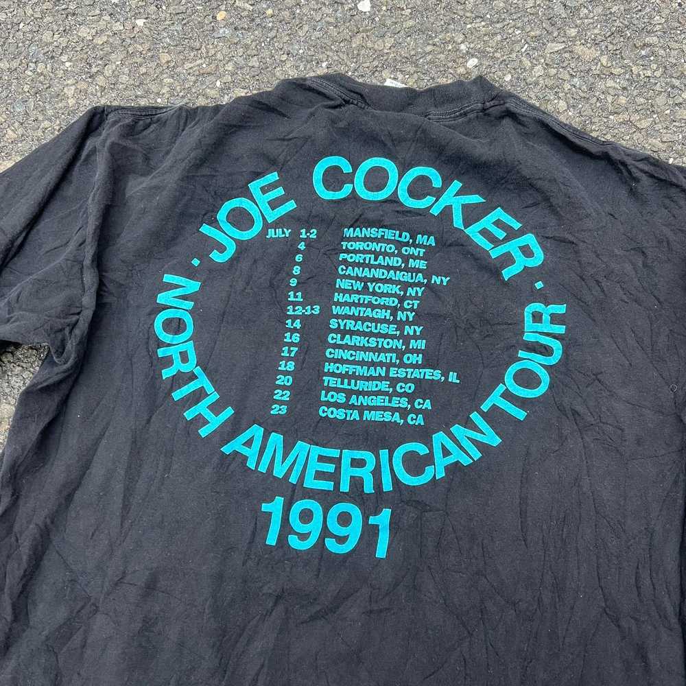 Band Tees × Streetwear × Vintage Vintage joe cock… - image 5