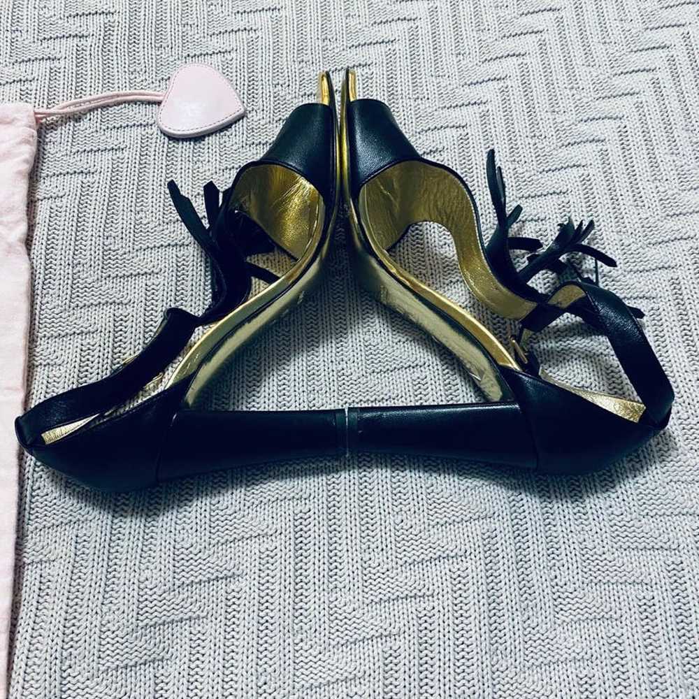 Juicy Couture black tassel Erica heels - image 6