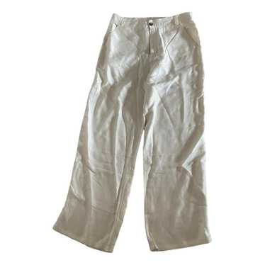 Savannah Morrow Linen straight pants - image 1