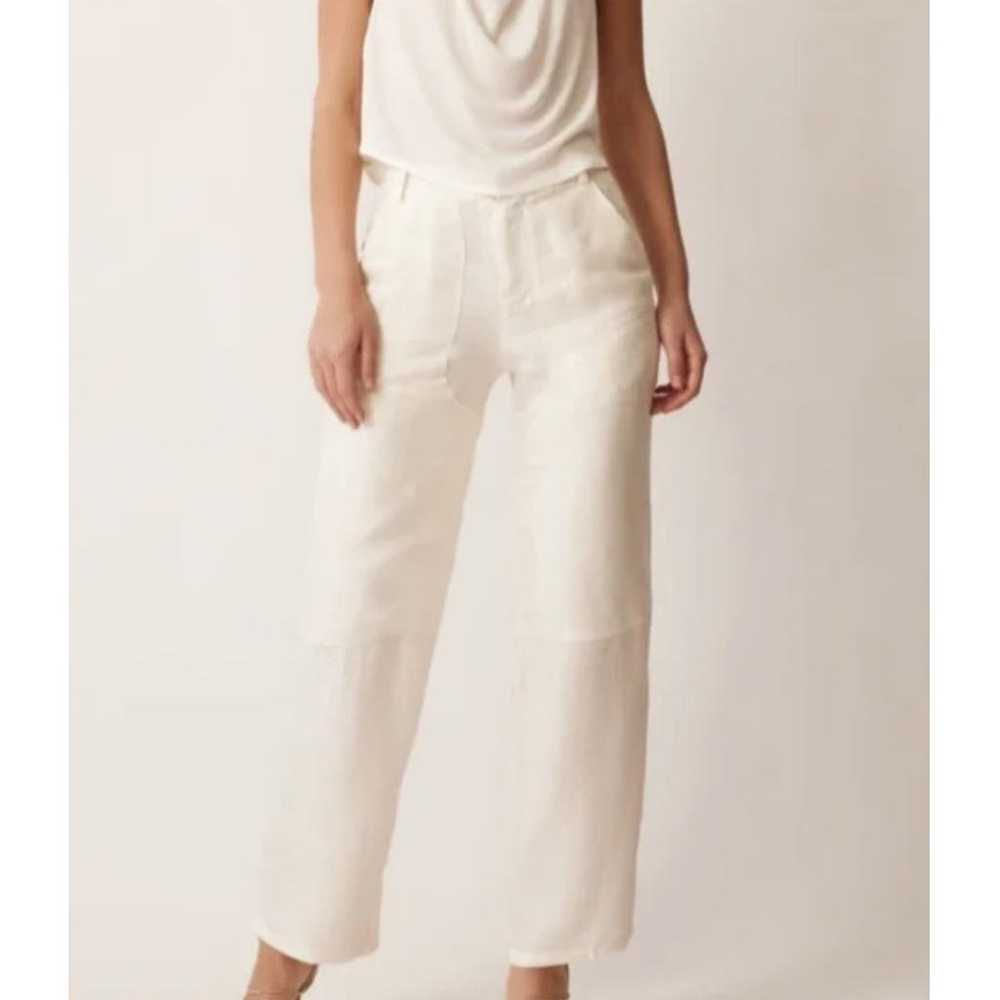 Savannah Morrow Linen straight pants - image 2