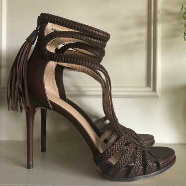 BCBGMAXAZRIA Genuine Leather Heels, NEW Size 10M