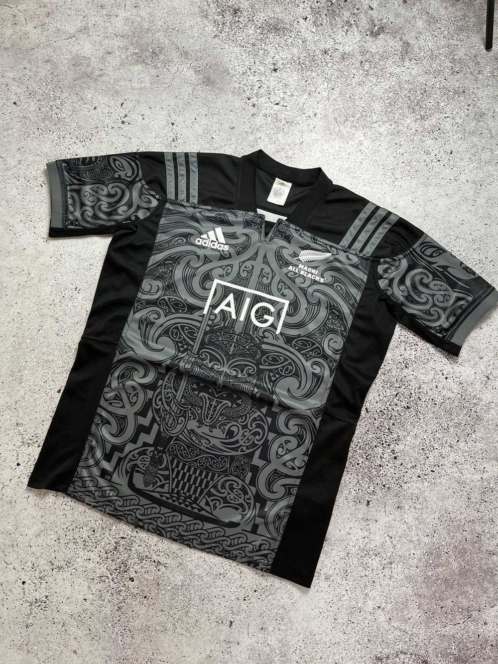 Adidas 😶‍🌫️T-Shirt Adidas Maori All Black🖤 - image 2