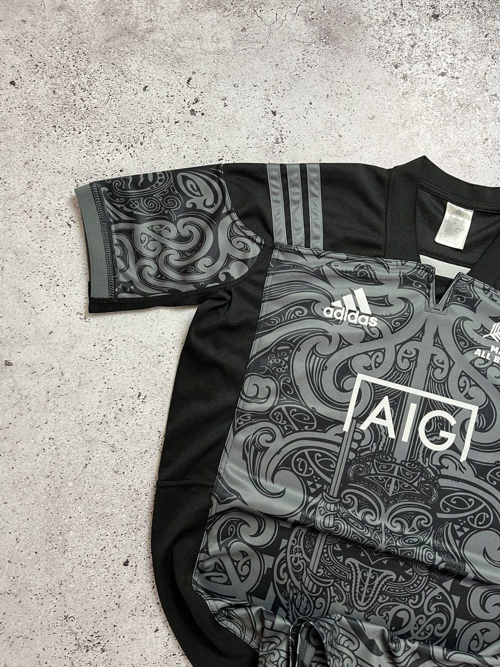 Adidas 😶‍🌫️T-Shirt Adidas Maori All Black🖤 - image 5