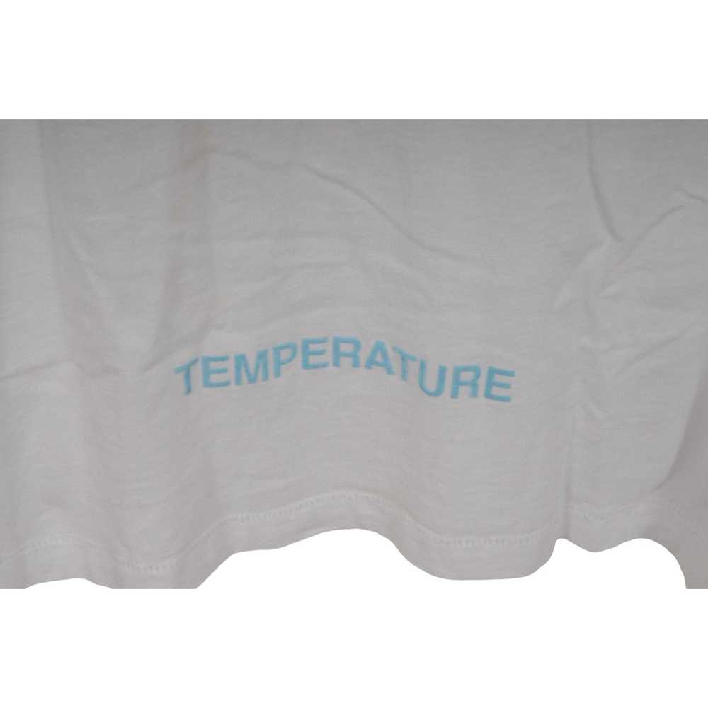 Off-White T Shirt Temperature Diagonal White Black - image 4