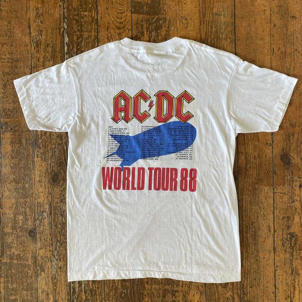 Ac/Dc × Band Tees × Screen Stars Very rare ACDC 1… - image 4