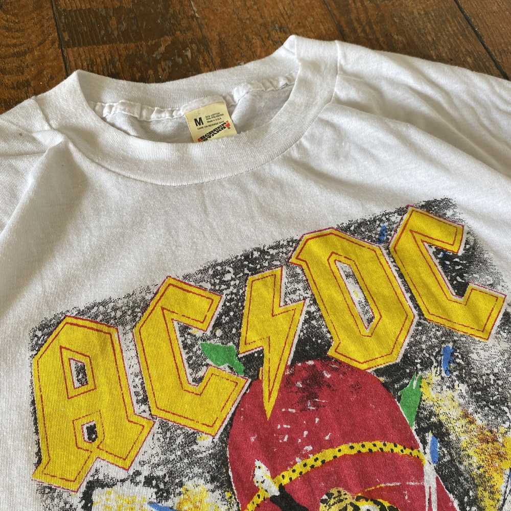 Ac/Dc × Band Tees × Screen Stars Very rare ACDC 1… - image 8