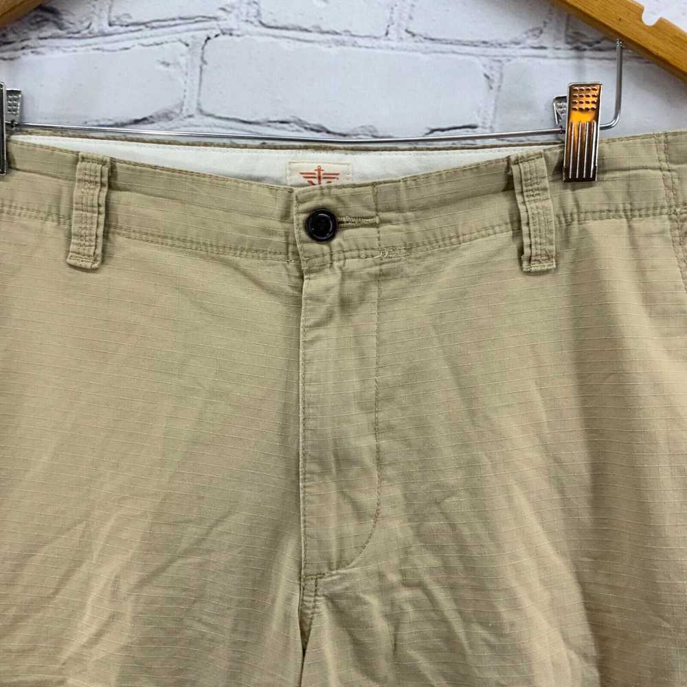 Dockers Dockers Khaki Cargo Shorts Mens Sz 36 - image 2