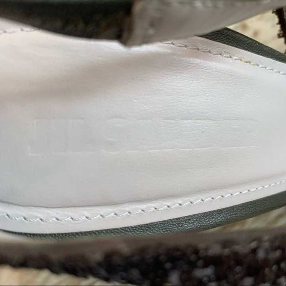 Jil Sander Micro Sequin Peep Toe Slingback Heels … - image 12