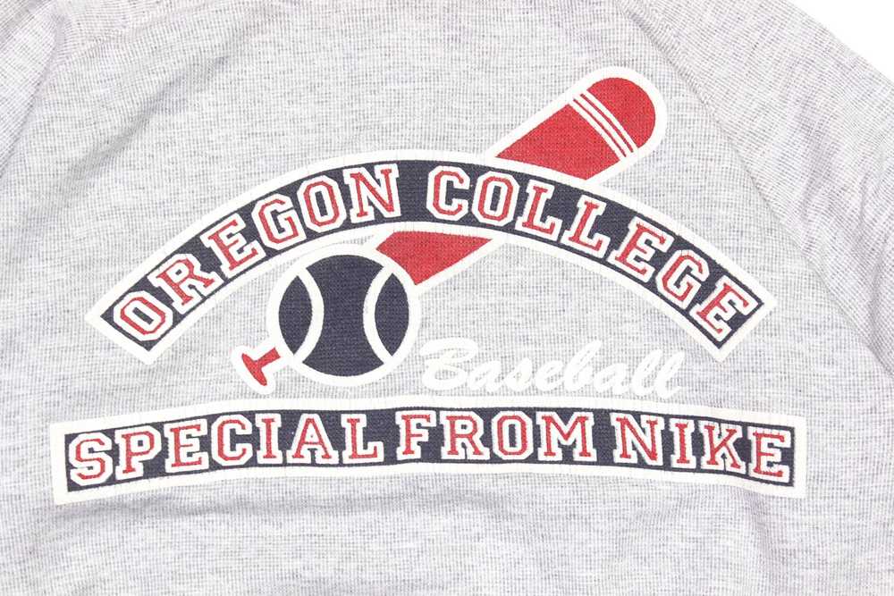 Nike × Vintage 70S Oregon Baseball Big Logo Hoodie - image 3