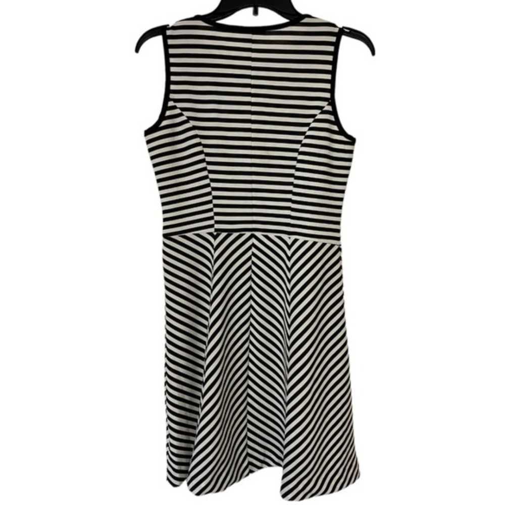 NY&CO Black & White Stripe Dress-Size XS - image 2