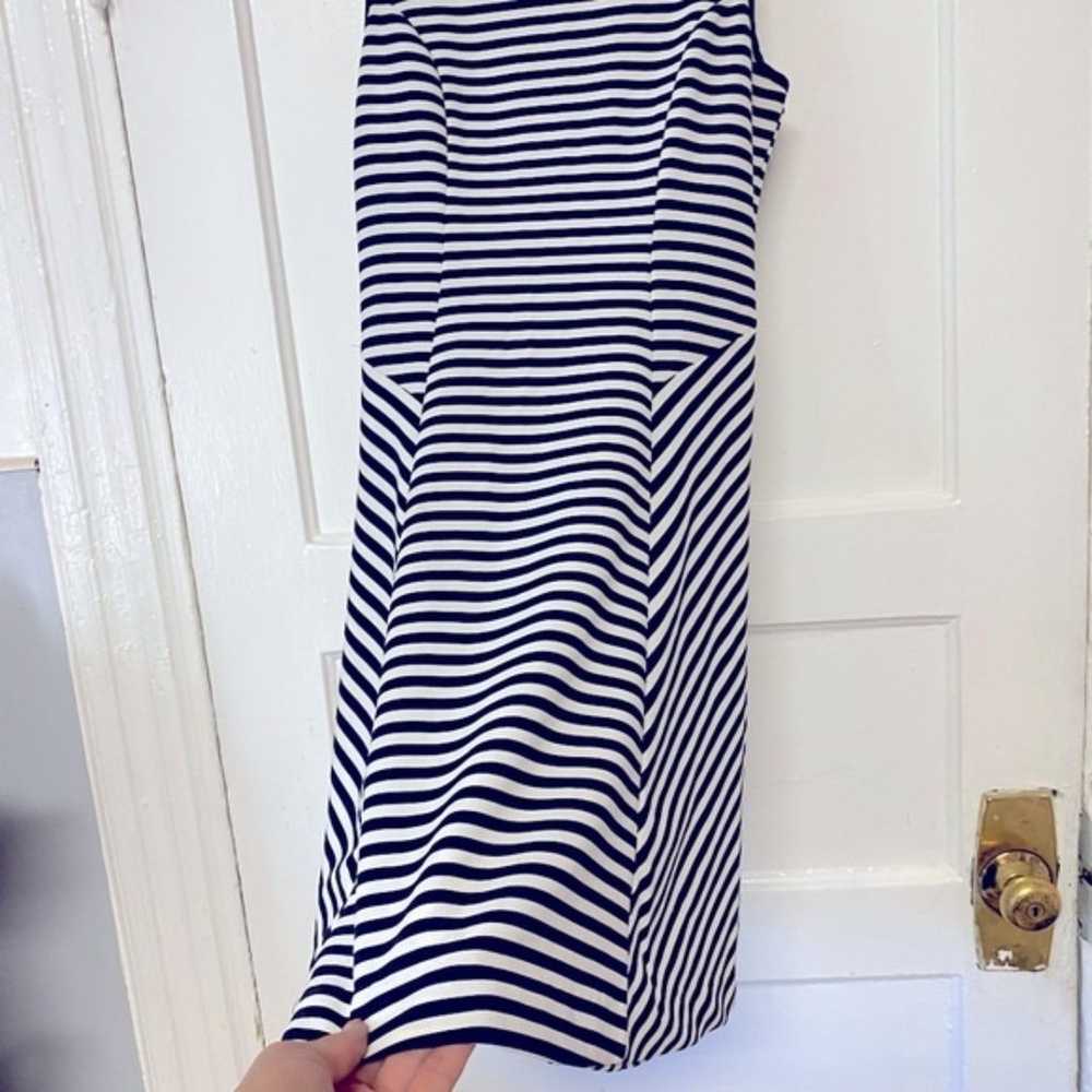 NY&CO Black & White Stripe Dress-Size XS - image 3