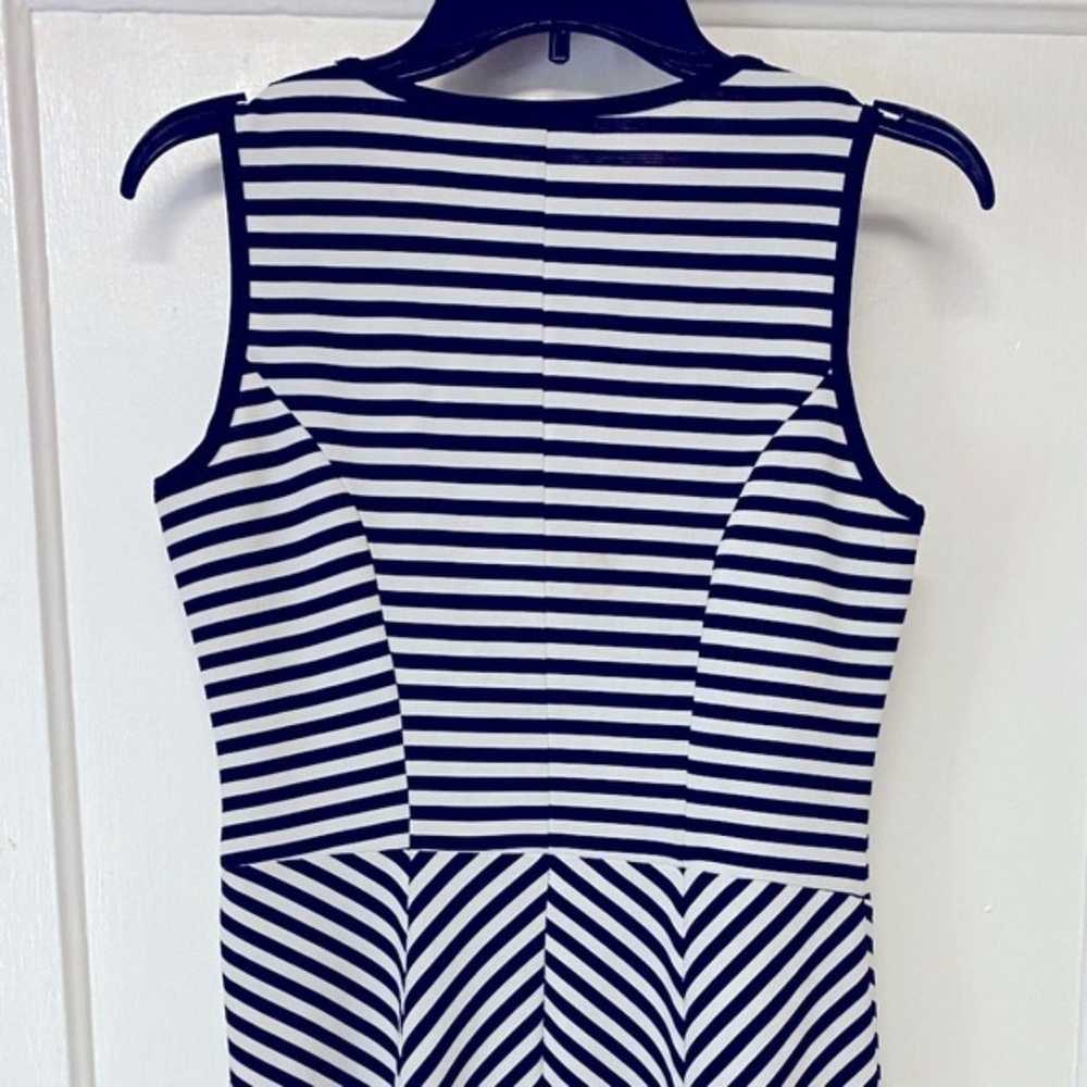 NY&CO Black & White Stripe Dress-Size XS - image 4