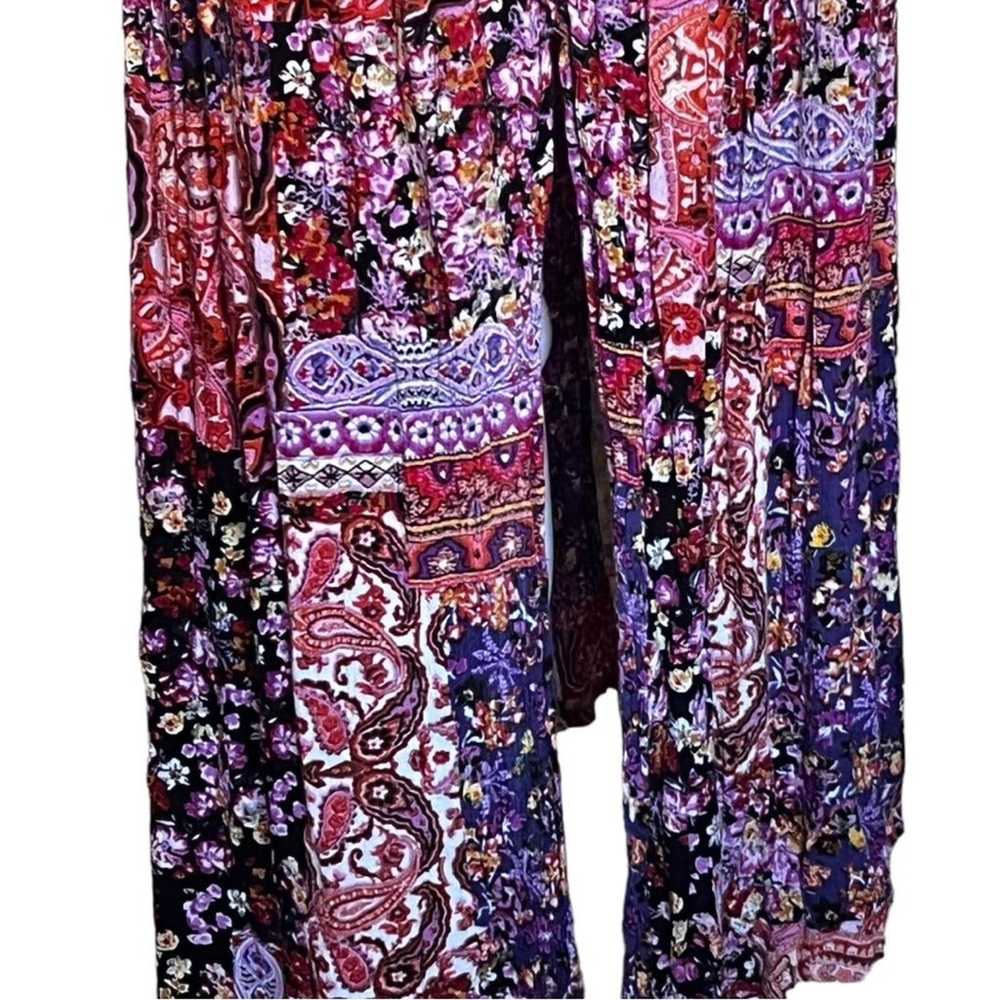 Raga Paisley Floral Maxi Dress Size M - image 5