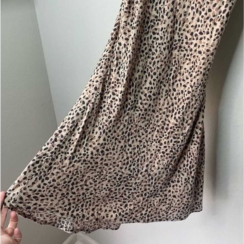 Abercrombie and Fitch Square neck mini cheetah dr… - image 10