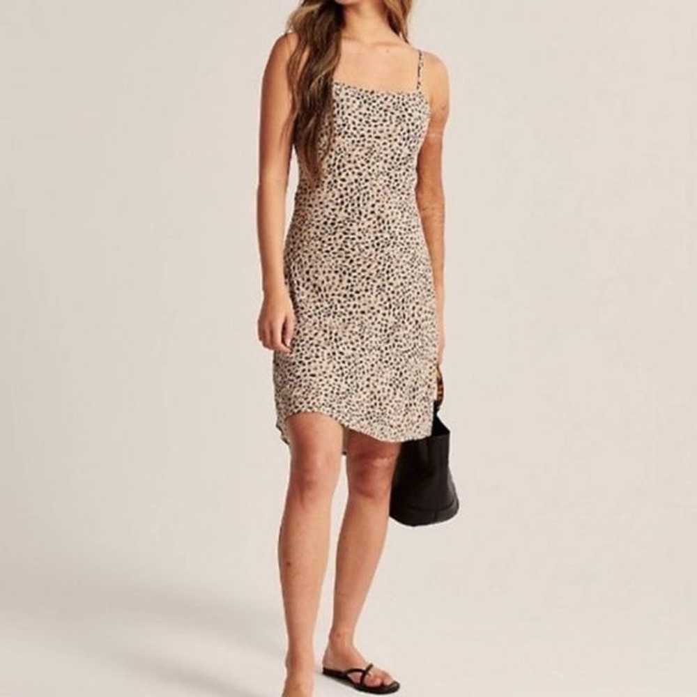 Abercrombie and Fitch Square neck mini cheetah dr… - image 7
