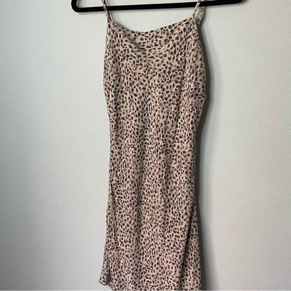 Abercrombie and Fitch Square neck mini cheetah dr… - image 9