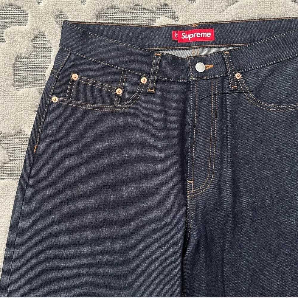 Supreme Supreme Rigid Baggy Selvedge Denim Jeans - image 3