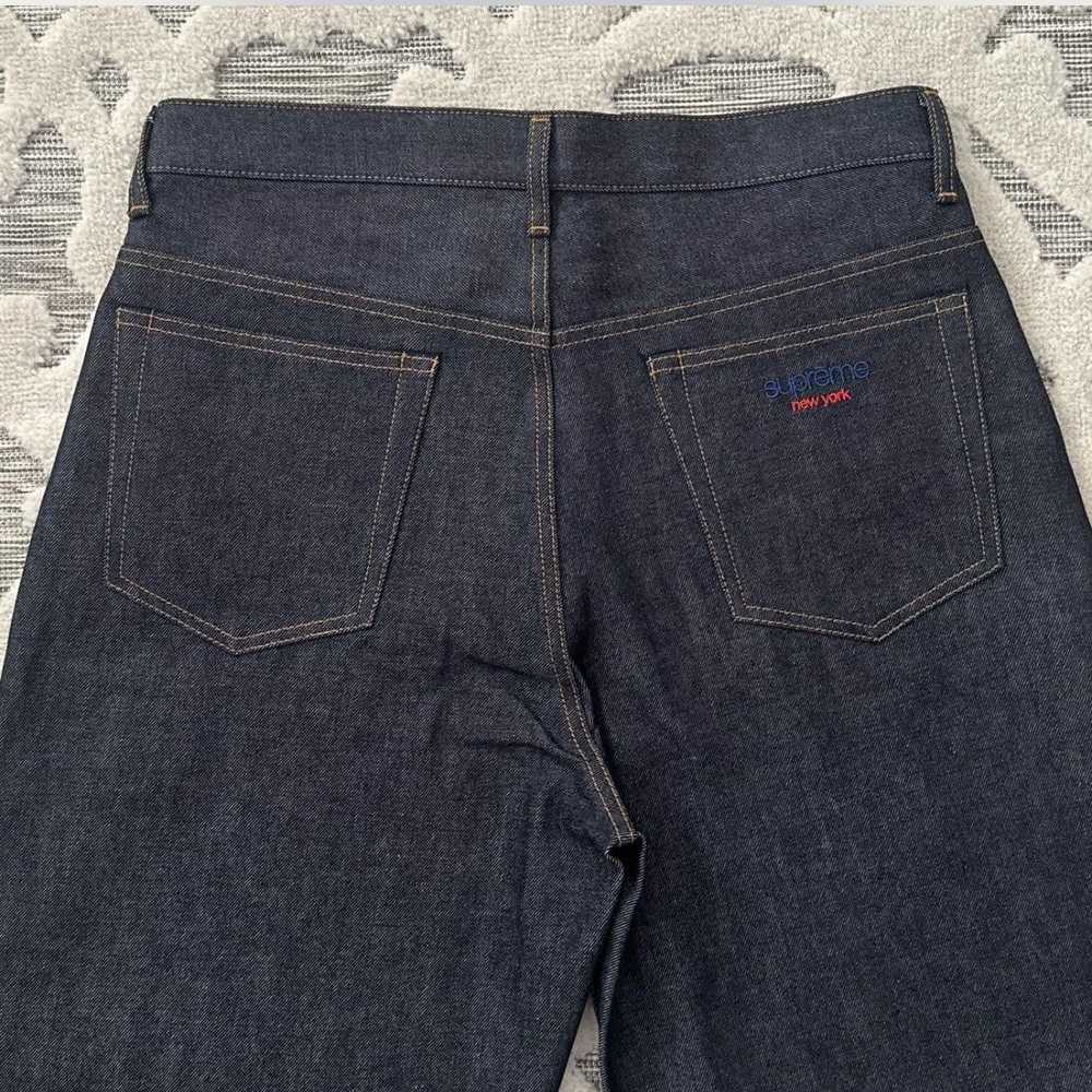 Supreme Supreme Rigid Baggy Selvedge Denim Jeans - image 4
