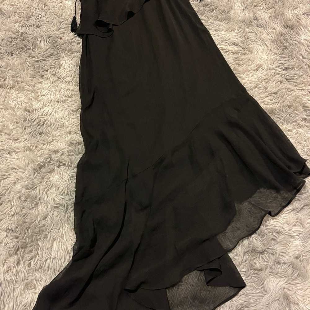 Xhilaration Long Black Maxi String Dress - image 2