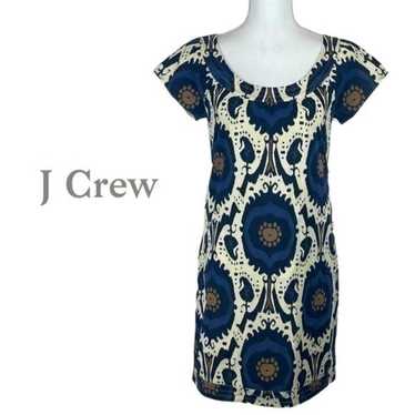 J Crew 100%‎ Cotton Bold Print Office To Date Nig… - image 1