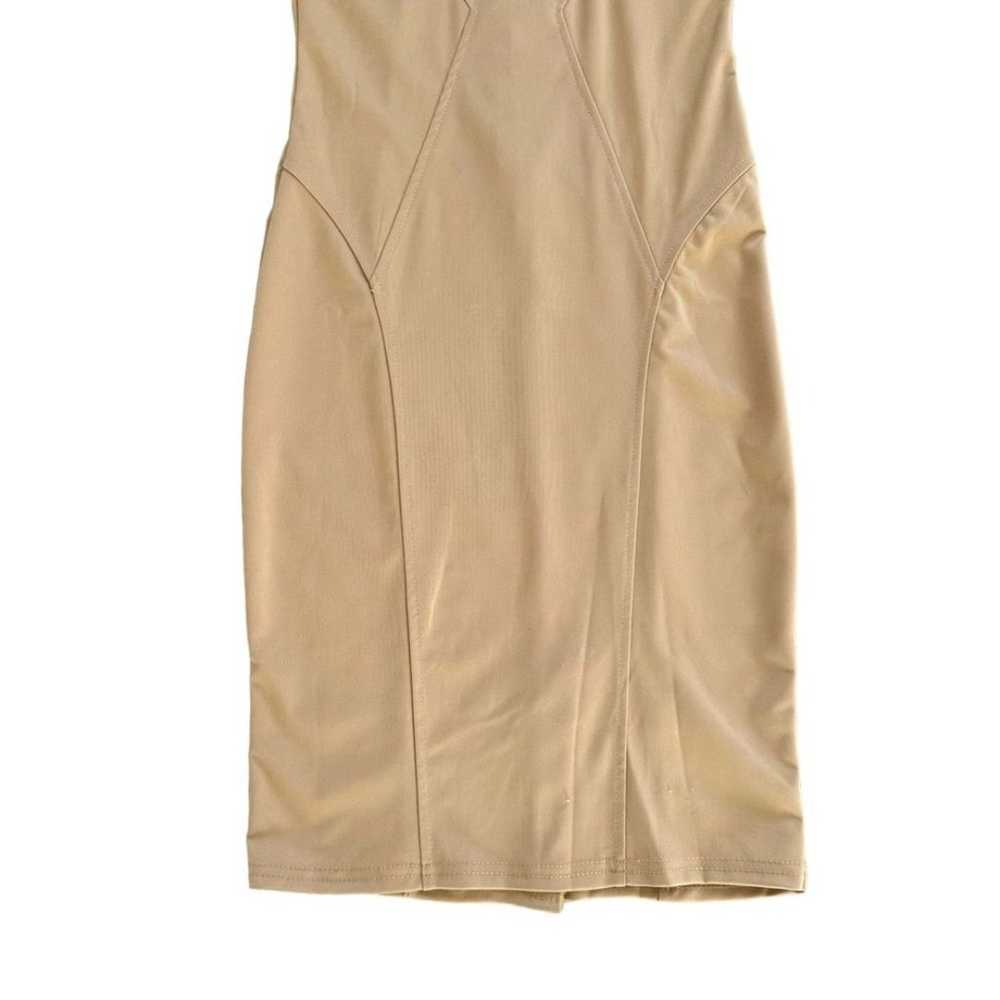 Abody Tan Short Sleeve Midi Dress - image 4