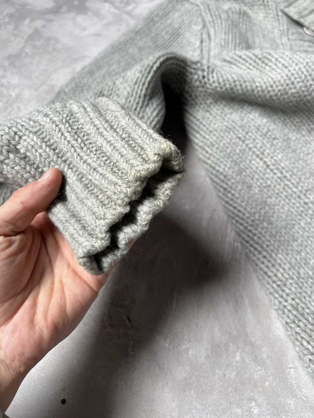 Diesel × Vintage Diesel Vintage Hand Knit Hooded … - image 8