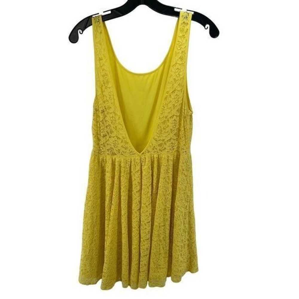 Pins and Needles Anthropologie Open Back Deep V L… - image 5