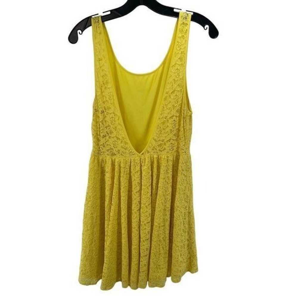 Pins and Needles Anthropologie Open Back Deep V L… - image 8