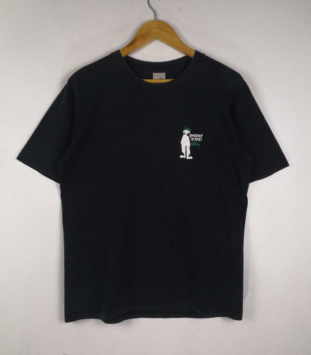 Vintage - Vintage 90s Stussy T-Shirt Stussy King … - image 2