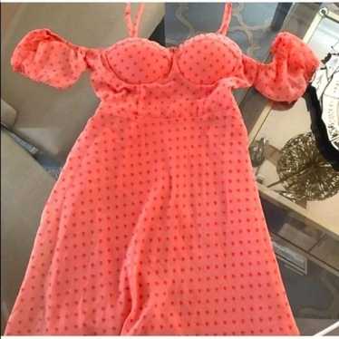 Glamorous petite size 8 pink dress - image 1