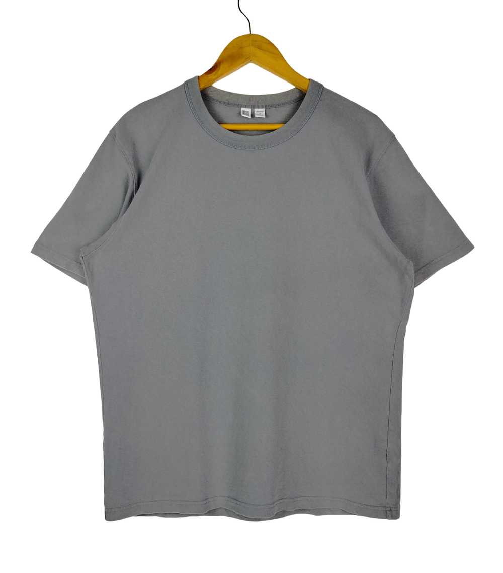 Uniqlo - Vintage Uniqlo U T-Shirt Plain Tee Lemai… - image 1