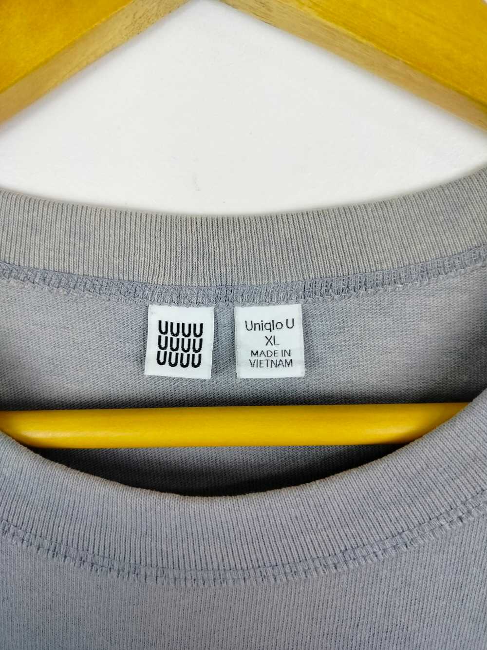 Uniqlo - Vintage Uniqlo U T-Shirt Plain Tee Lemai… - image 4