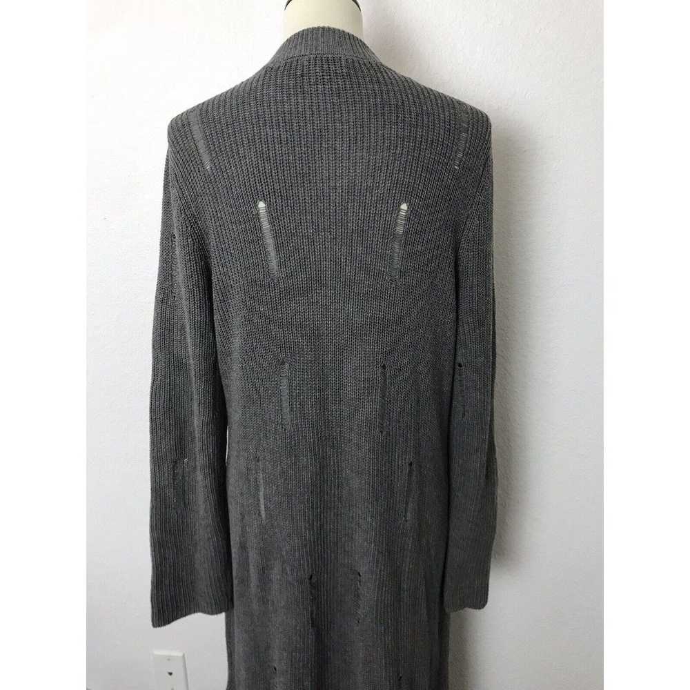Mod X Sweater Dress Midi Asymmetric Distressed Cu… - image 11
