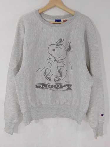 Rare Snoopy X Champion Sweatshirt Big Logo. Nike A