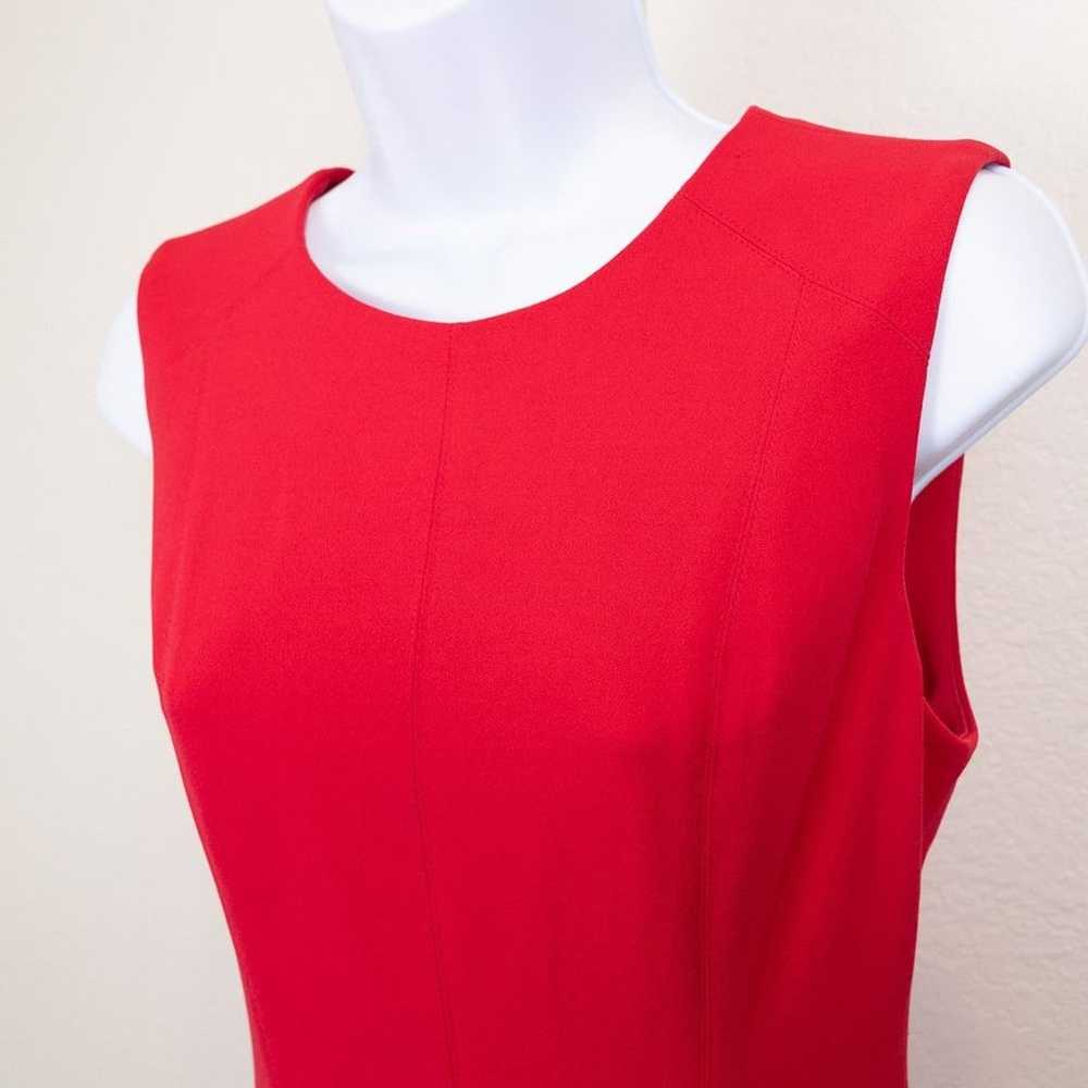 Tommy Hilfiger Red Fit and Flare Dress with Gold … - image 5