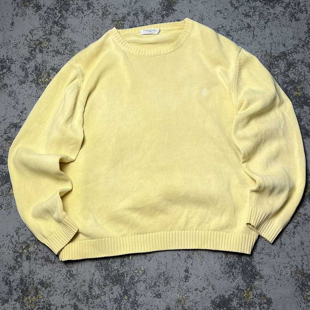 Streetwear × Vintage × Yves Saint Laurent Yellow … - image 2