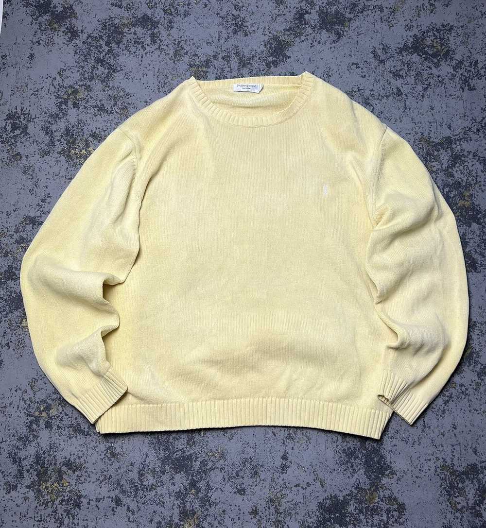 Streetwear × Vintage × Yves Saint Laurent Yellow … - image 3
