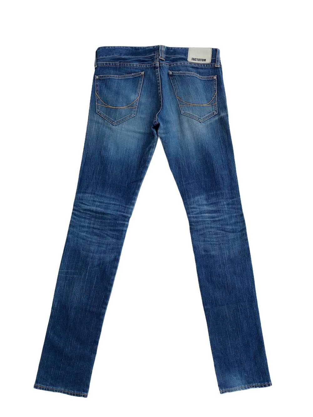 Factotum - Made In Japan Factotum Distressed Jeans - image 2