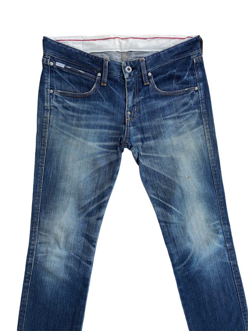 Factotum - Made In Japan Factotum Distressed Jeans - image 3