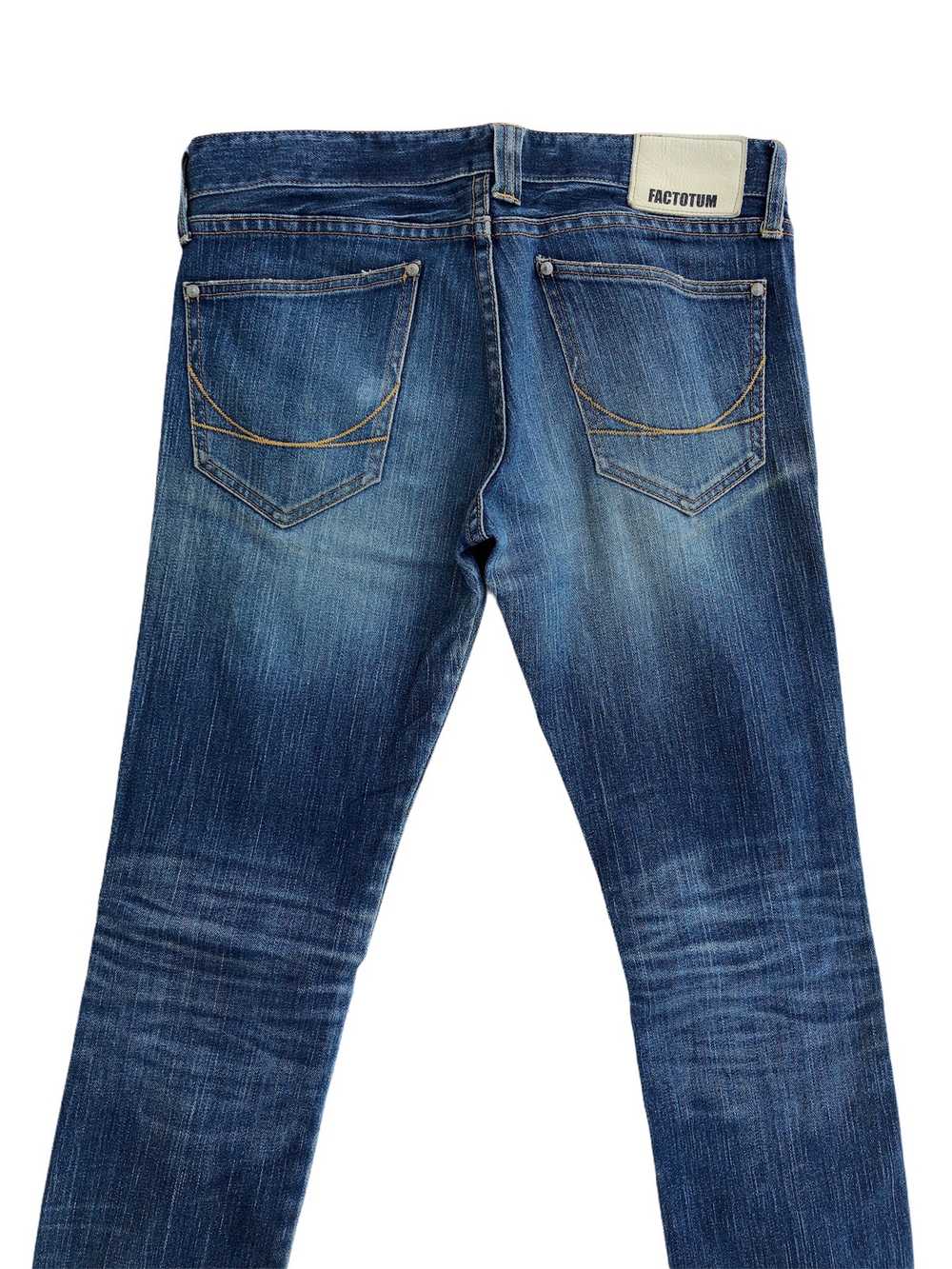 Factotum - Made In Japan Factotum Distressed Jeans - image 4