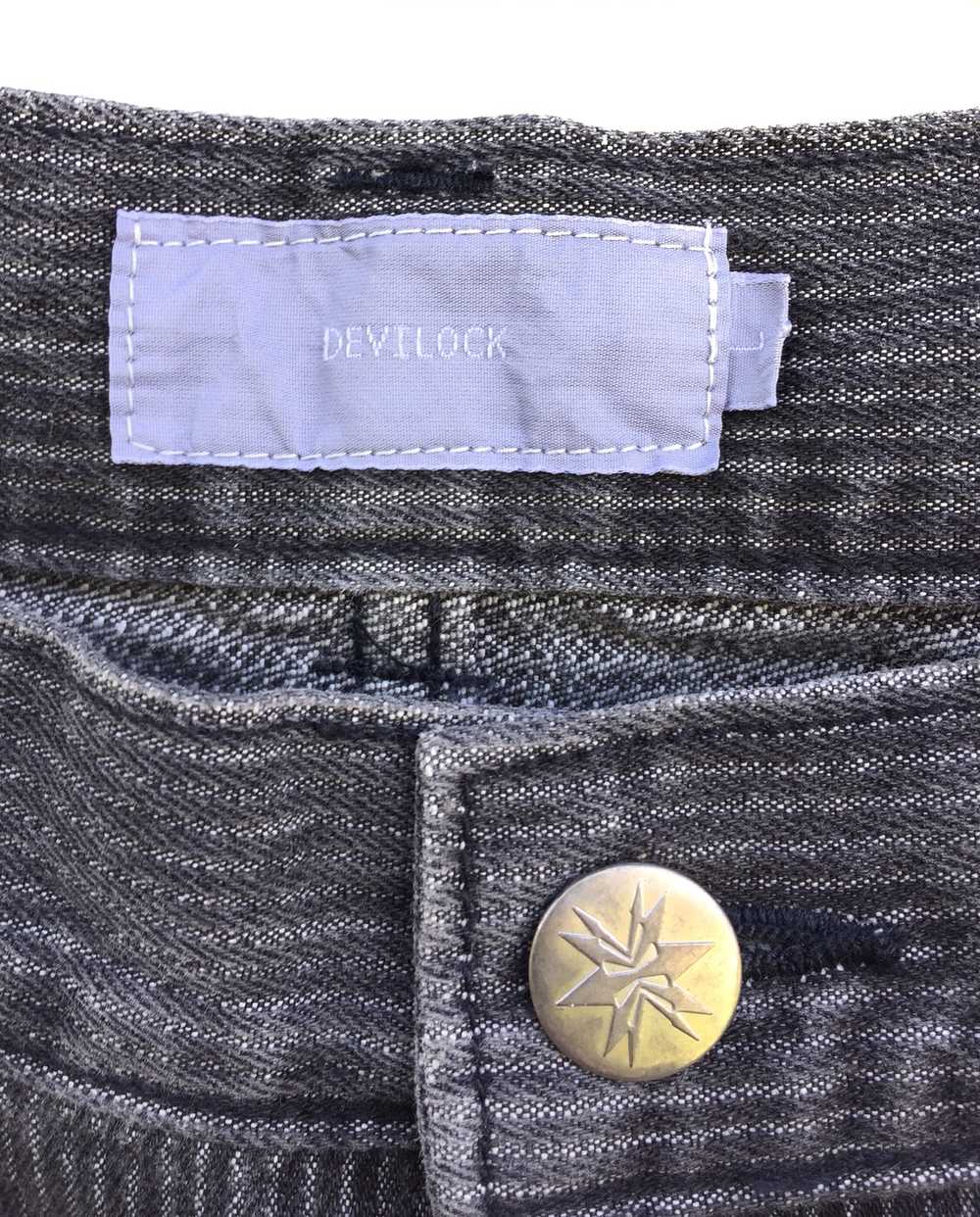 Devilock - Japanese Brand Devilock Pinstripes Den… - image 7